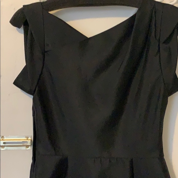 NWT Phillip Lam black cocktail dress sz0 - Picture 3 of 3